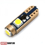   Светодиодная автолампа T5 3 SMD 3030 (2шт.)