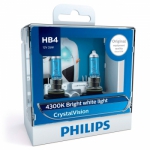  Philips Crystal Vision Галогенная автомобильная лампа Philips HB4 9006 (2шт.)
